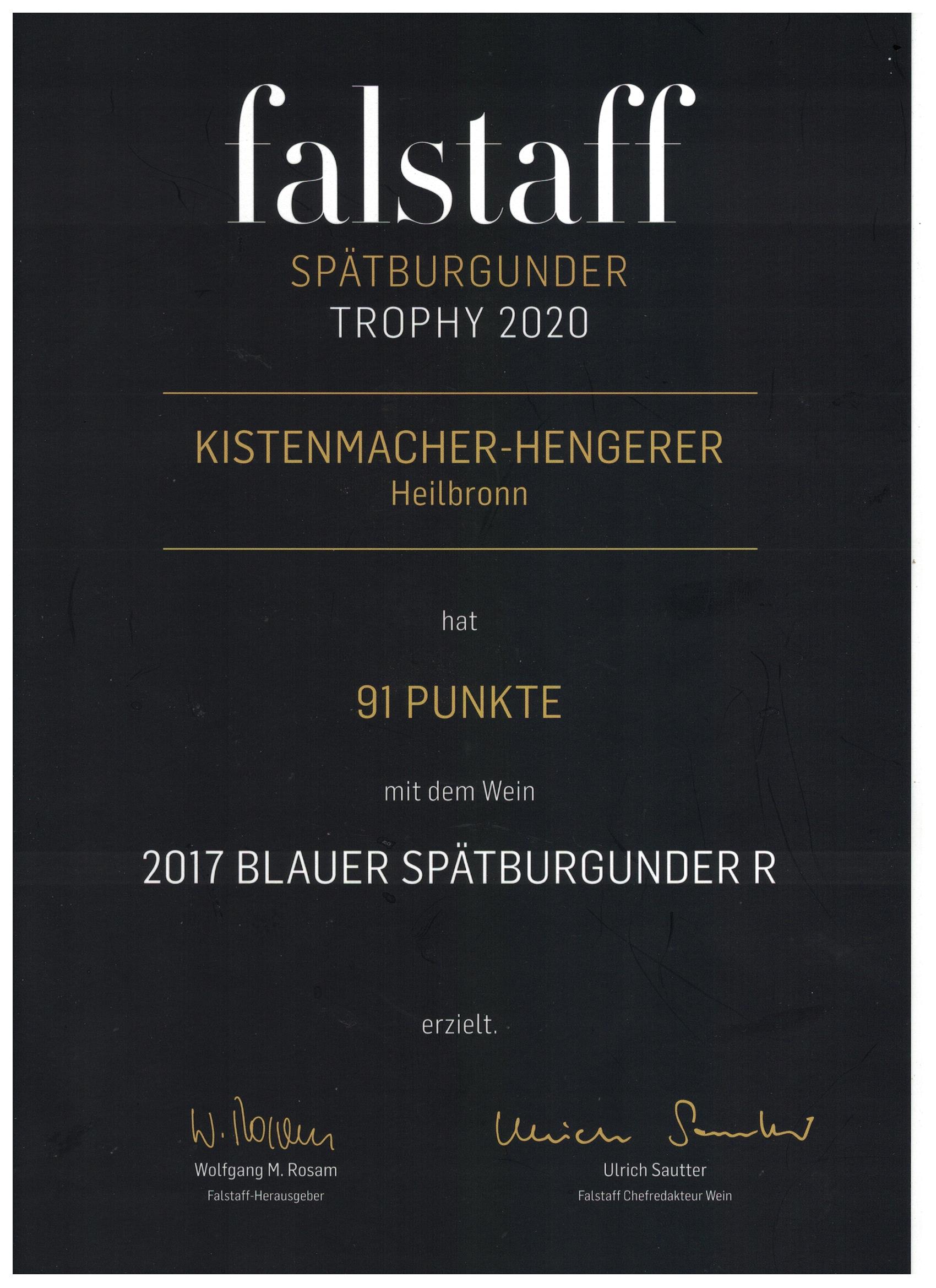 2018 Blauer Spätburgunder 